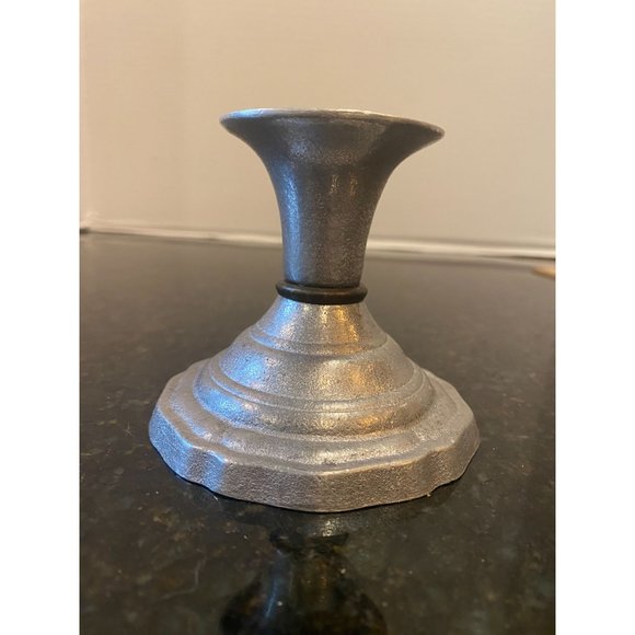 Vintage Wilton Columbia PA Pewter Candle Stick Holder, 1973 - Picture 1 of 6